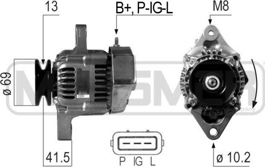 ERA 210681 - Генератор vvparts.bg