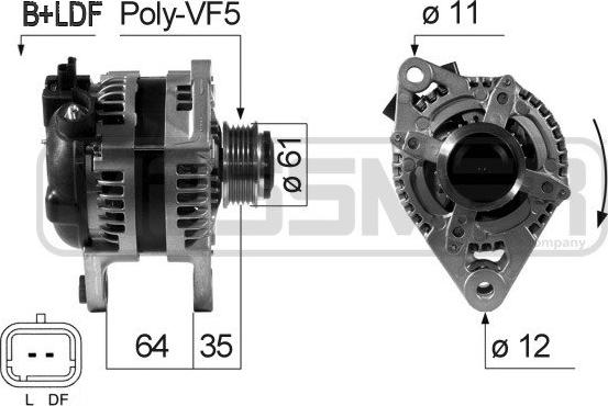 ERA 210688A - Генератор vvparts.bg