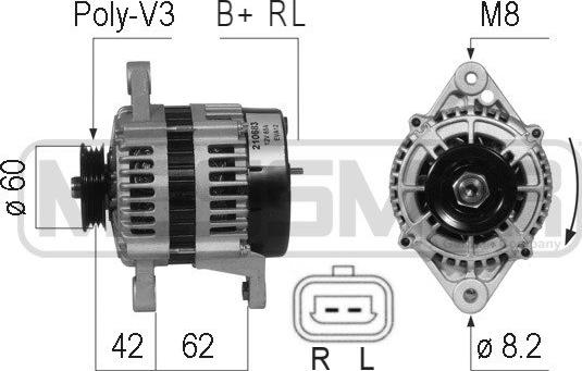 ERA 210683R - Генератор vvparts.bg