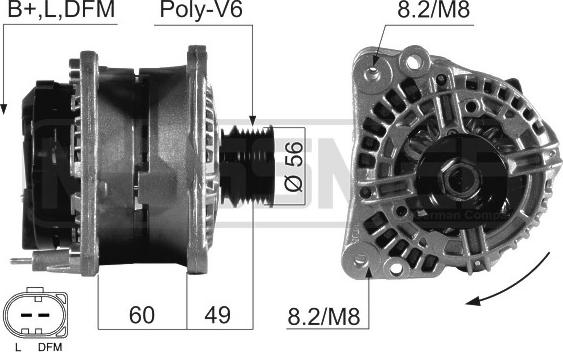 ERA 210632A - Генератор vvparts.bg