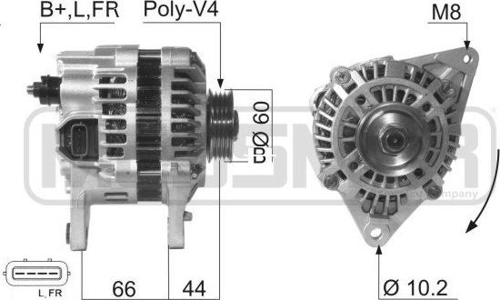 ERA 210624 - Генератор vvparts.bg