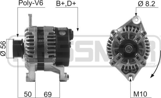 ERA 210620A - Генератор vvparts.bg