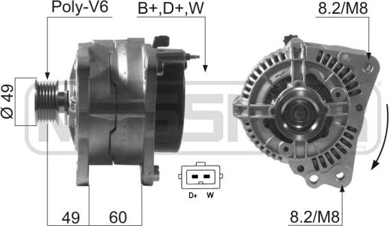 ERA 210621A - Генератор vvparts.bg