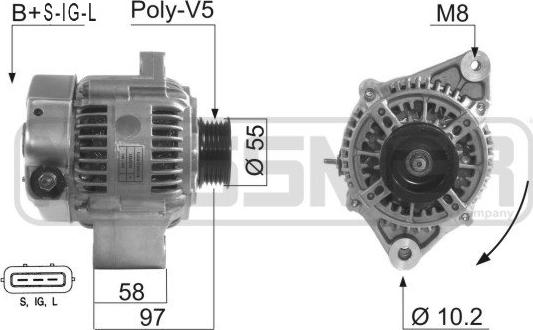 ERA 210628A - Генератор vvparts.bg