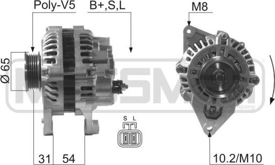 ERA 210623A - Генератор vvparts.bg