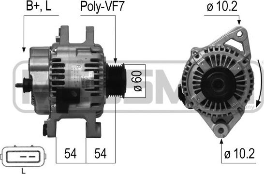 ERA 210678 - Генератор vvparts.bg