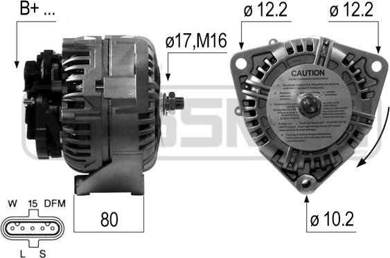 ERA 210673A - Генератор vvparts.bg