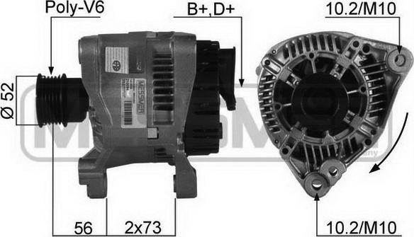 ERA 210094R - Генератор vvparts.bg