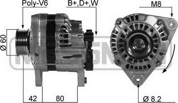 ERA 210090 - Генератор vvparts.bg