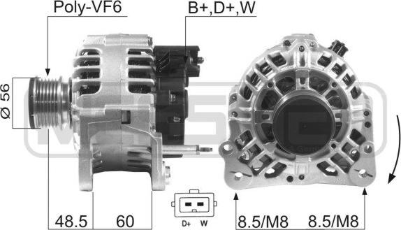 ERA 210093A - Генератор vvparts.bg