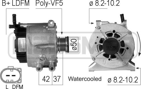 ERA 210044R - Генератор vvparts.bg