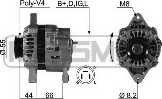 ERA 210048R - Генератор vvparts.bg