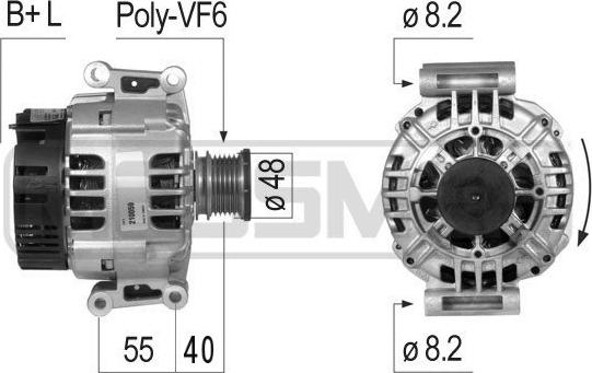 ERA 210059 - Генератор vvparts.bg