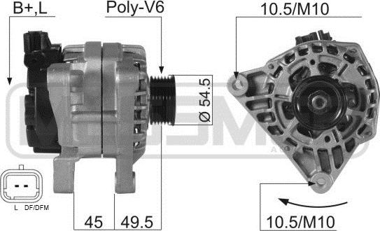 ERA 210054A - Генератор vvparts.bg