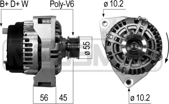 ERA 210052A - Генератор vvparts.bg