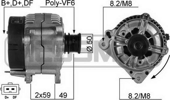 ERA 210061R - Генератор vvparts.bg