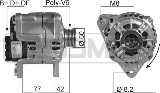 ERA 210068R - Генератор vvparts.bg