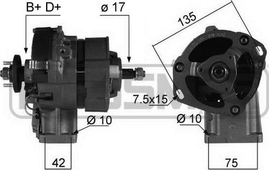 ERA 210000R - Генератор vvparts.bg