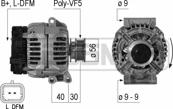 ERA 210001R - Генератор vvparts.bg