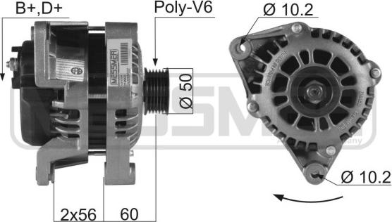 ERA 210003A - Генератор vvparts.bg