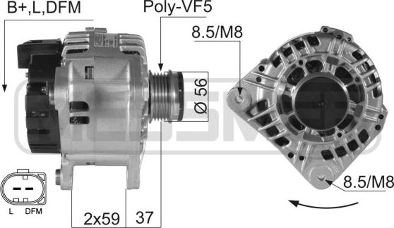 ERA 210007 - Генератор vvparts.bg