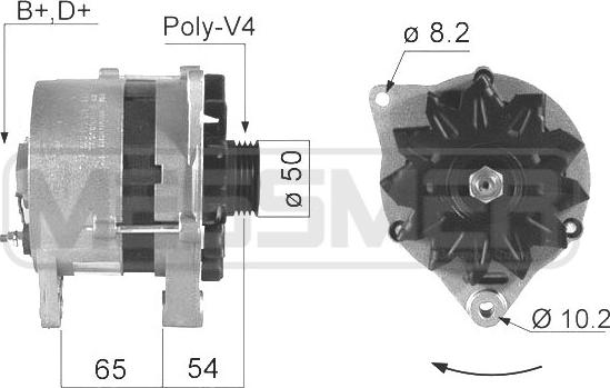 ERA 210017R - Генератор vvparts.bg