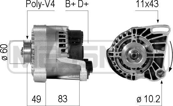 ERA 210086A - Генератор vvparts.bg