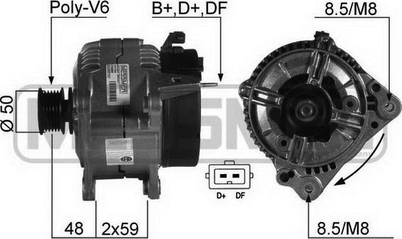 ERA 210088R - Генератор vvparts.bg