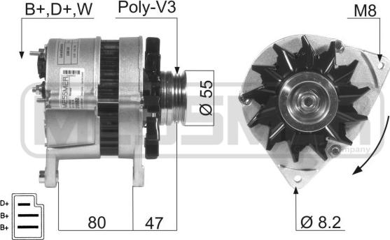 ERA 210082A - Генератор vvparts.bg