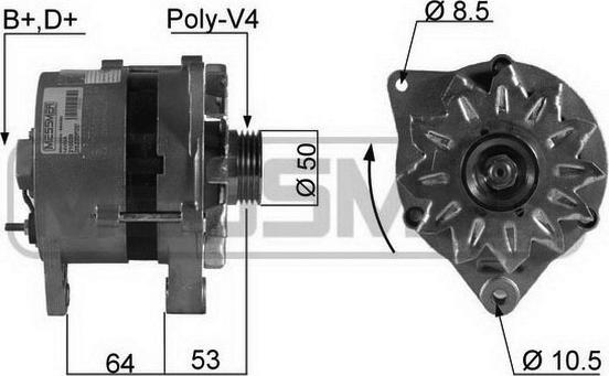 ERA 210038R - Генератор vvparts.bg