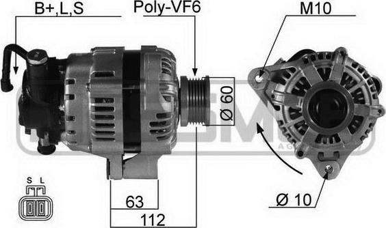 ERA 210024R - Генератор vvparts.bg