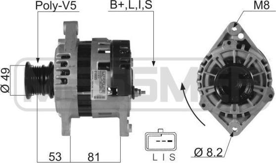 ERA 210025A - Генератор vvparts.bg