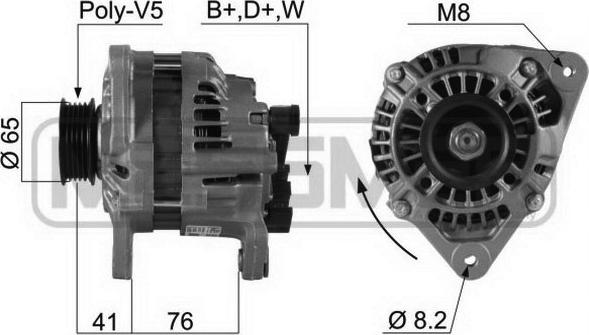 ERA 210026R - Генератор vvparts.bg