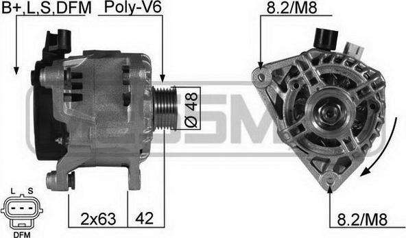 ERA 210196A - Генератор vvparts.bg