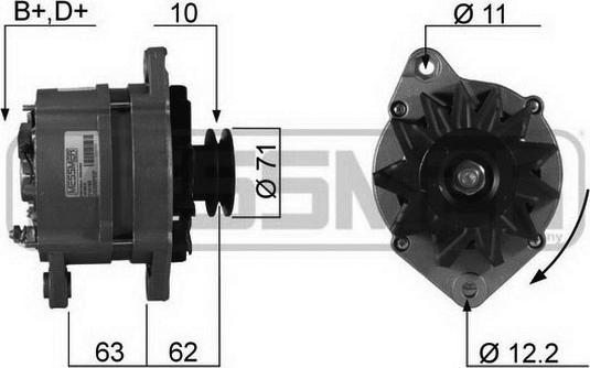 ERA 210193R - Генератор vvparts.bg