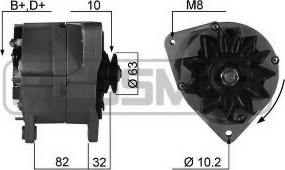 ERA 210150R - Генератор vvparts.bg