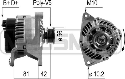 ERA 210160R - Генератор vvparts.bg