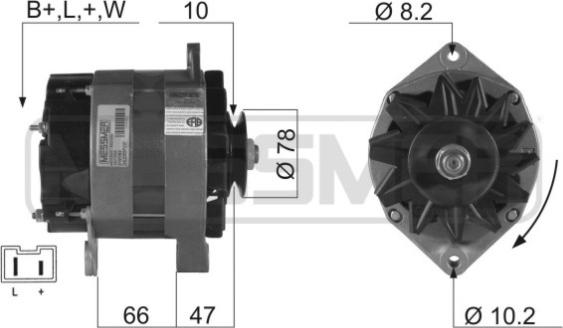 ERA 210163A - Генератор vvparts.bg