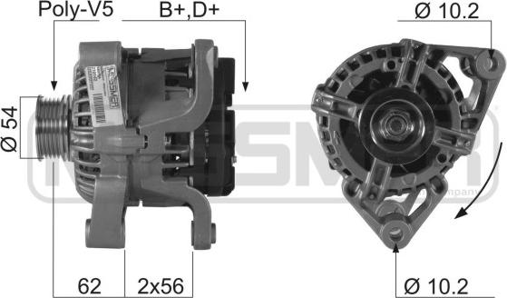 ERA 210162A - Генератор vvparts.bg