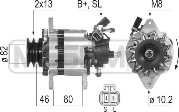 ERA 210118R - Генератор vvparts.bg