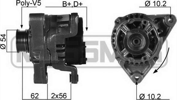 ERA 210113R - Генератор vvparts.bg