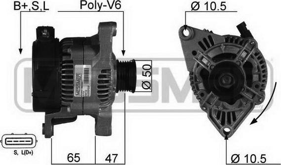 ERA 210112R - Генератор vvparts.bg