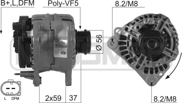 ERA 210183R - Генератор vvparts.bg