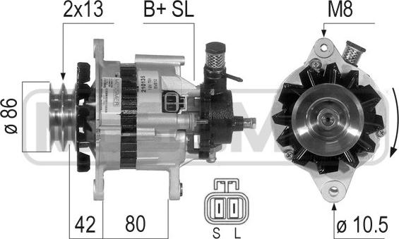 ERA 210135A - Генератор vvparts.bg