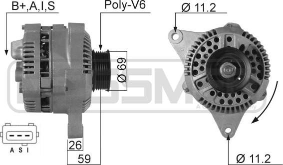 ERA 210136R - Генератор vvparts.bg