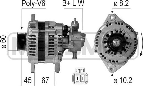 ERA 210131A - Генератор vvparts.bg