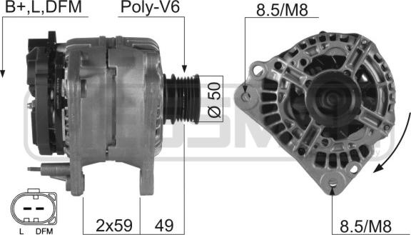 ERA 210138R - Генератор vvparts.bg