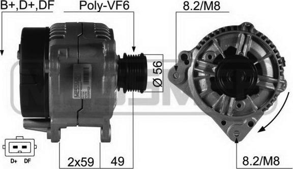 ERA 210170A - Генератор vvparts.bg