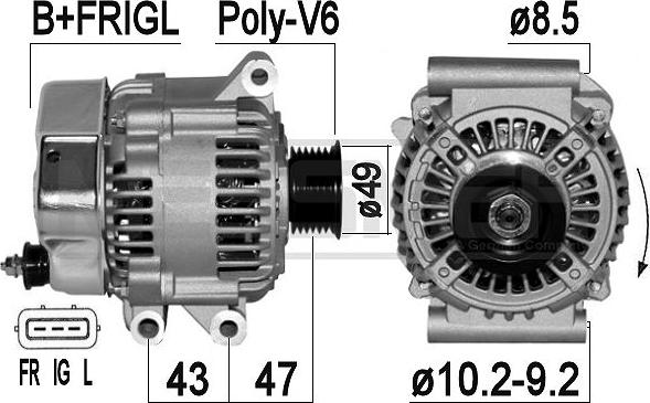 ERA 210895A - Генератор vvparts.bg