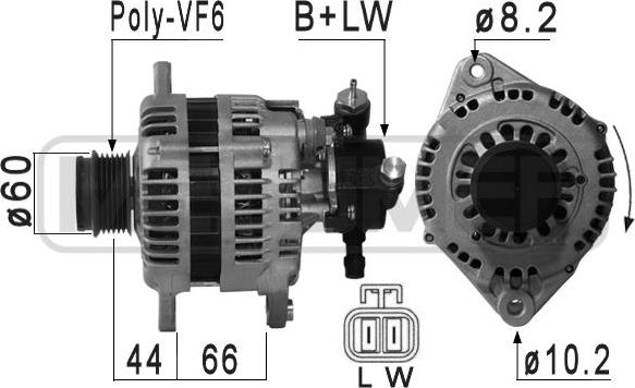 ERA 210890A - Генератор vvparts.bg